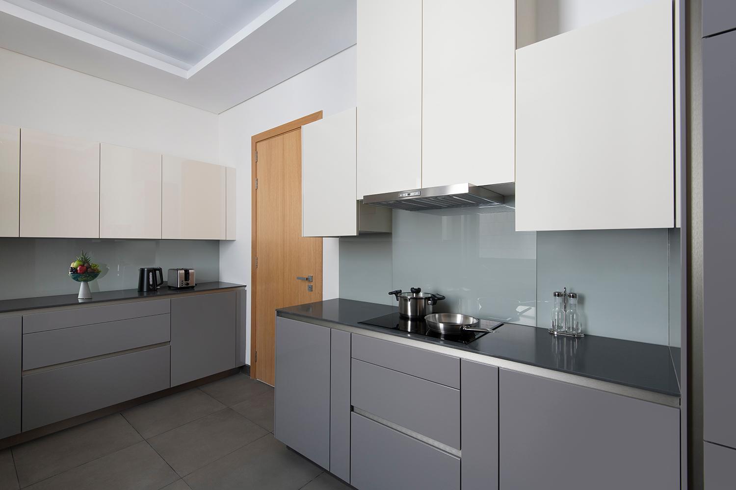 Banyan Tree Doha At La Cigale Mushaireb Zimmer foto A modern kitchen