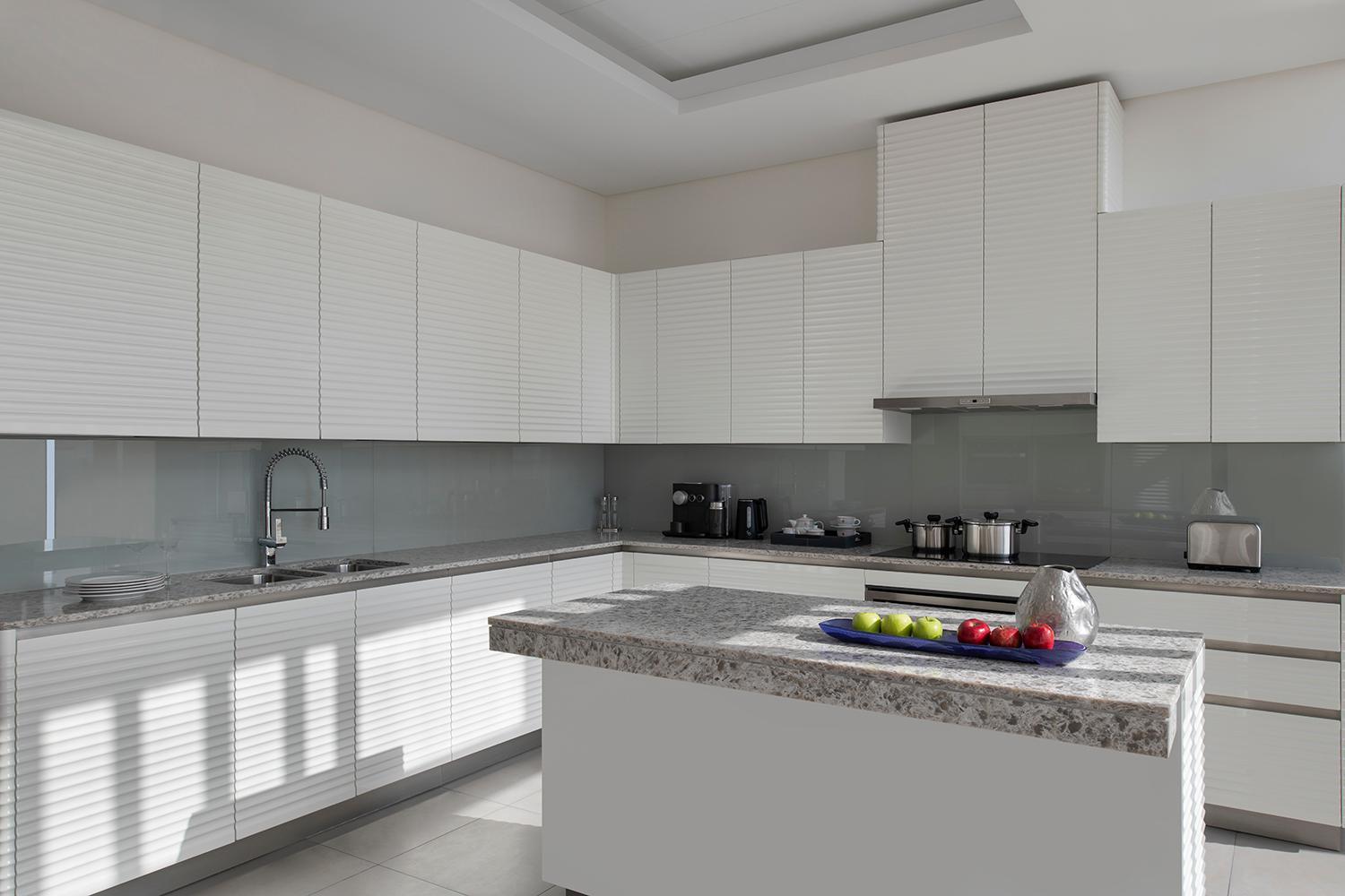 Banyan Tree Doha At La Cigale Mushaireb Zimmer foto A modern kitchen
