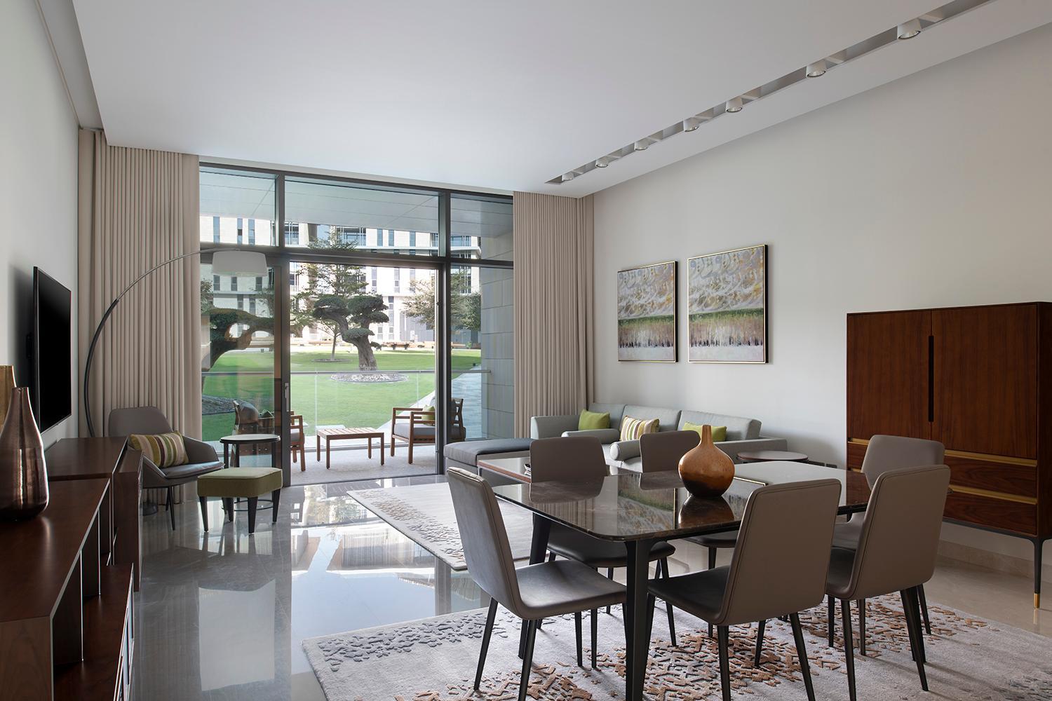 Banyan Tree Doha At La Cigale Mushaireb Zimmer foto Interior of a villa