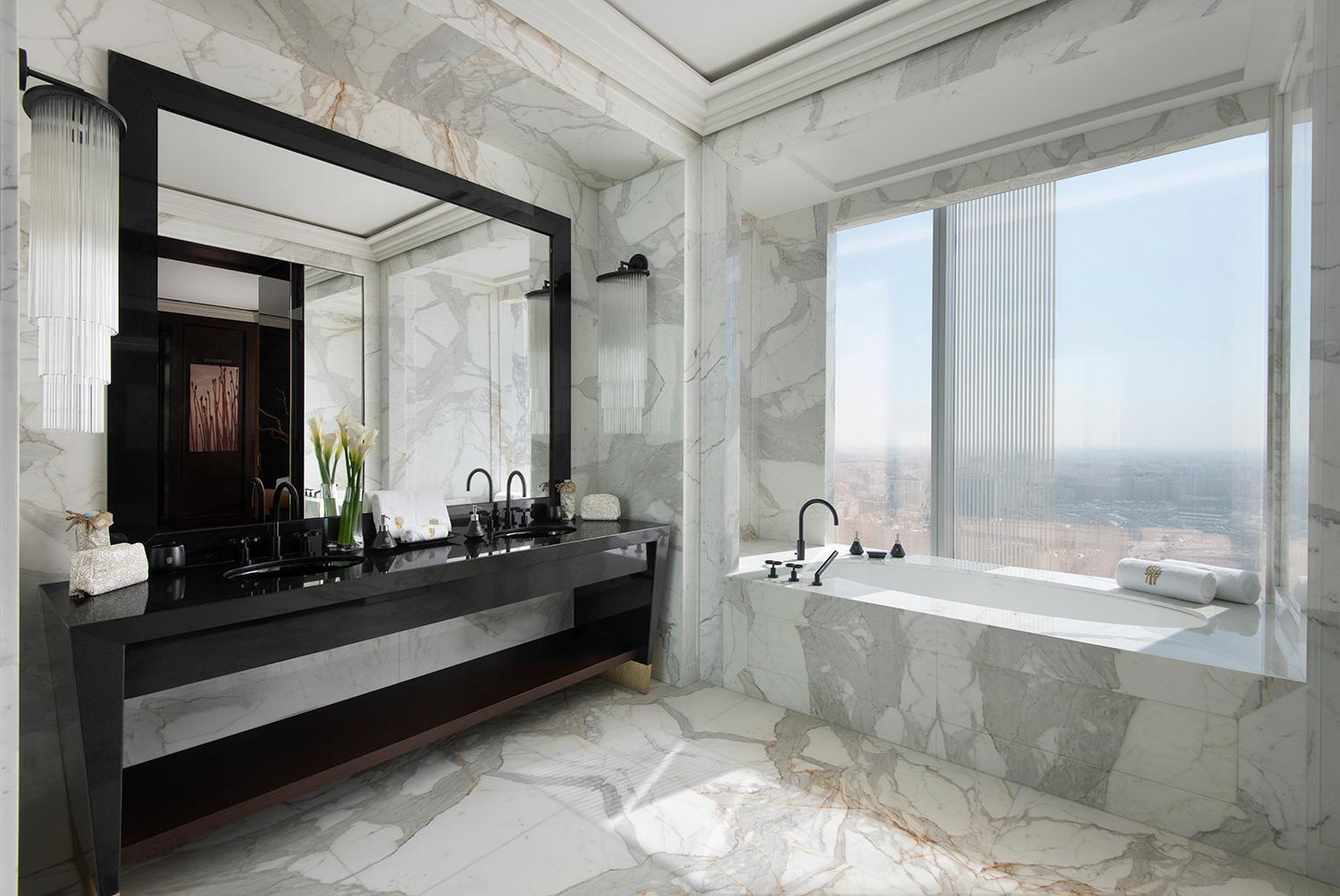 Banyan Tree Doha At La Cigale Mushaireb Zimmer foto Bathroom